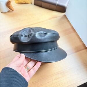 RARE vintage Celine leather fisherman’s cap